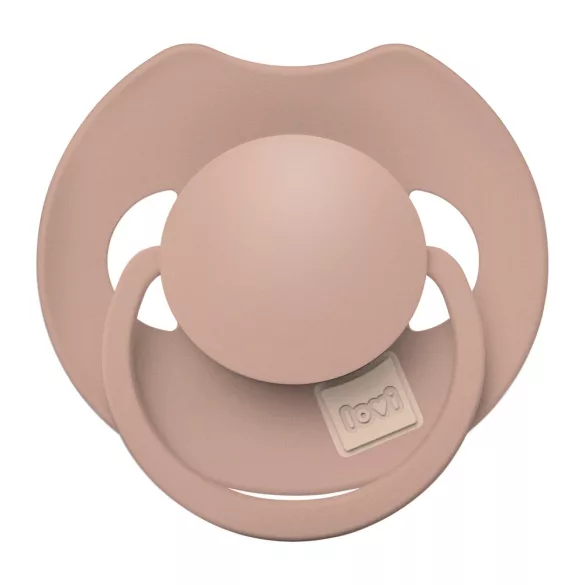 LOVI Dinamikus szilikon cumi PRIME 0-6hó 1db -Blush