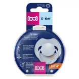 LOVI Dinamikus szilikon cumi PRIME 0-6hó 1db -Baby Blue