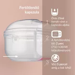 LOVI Dinamikus szilikon cumi PRIME 0-6hó 1db -Lilac