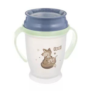 LOVI 360° Itatópohár világító fülekkel NIGHT&DAY 250ml fiú