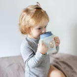 LOVI 360° Itatópohár világító fülekkel NIGHT&DAY 250ml fiú