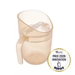 LOVI GENIUS Itatópohár 150ml-Nude
