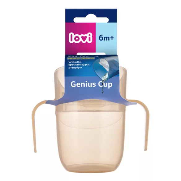 LOVI GENIUS Itatópohár 150ml-Nude