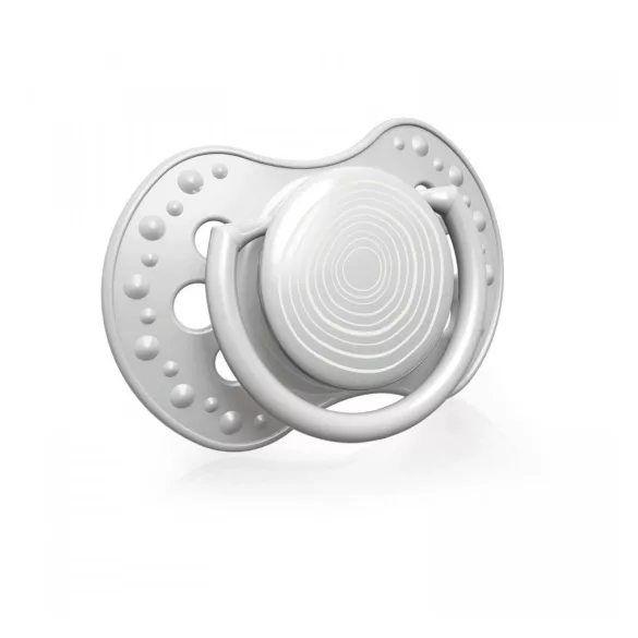 Lovi Dinamikus nyugtató cumi 2db (3-6 hónap) Harmony - Szürke