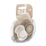 Lovi Dinamikus nyugtató cumi 2db (6-18 hónap) Harmony - Bézs