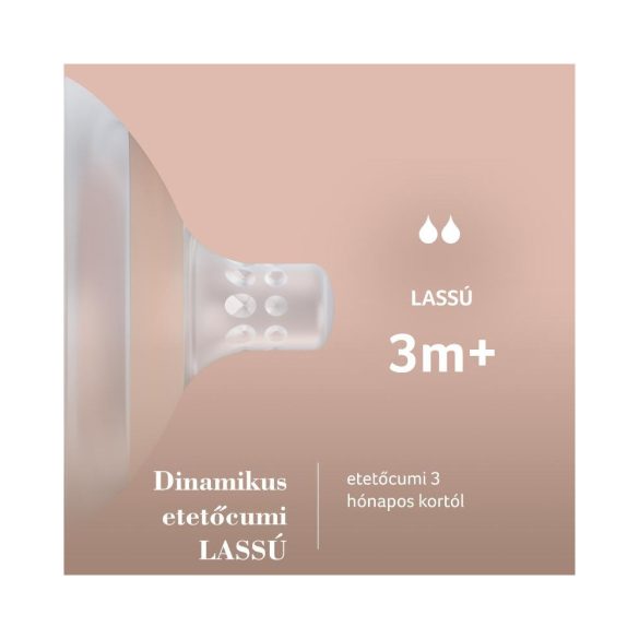 LOVI MAMMAFEEL Dinamikus etetőcumi 3hó+ 1db lassú