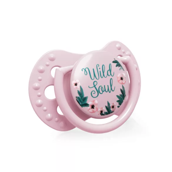 Lovi Dinamikus nyugtató cumi 2db (0-2 hónap) Wild Soul - Rózsaszín