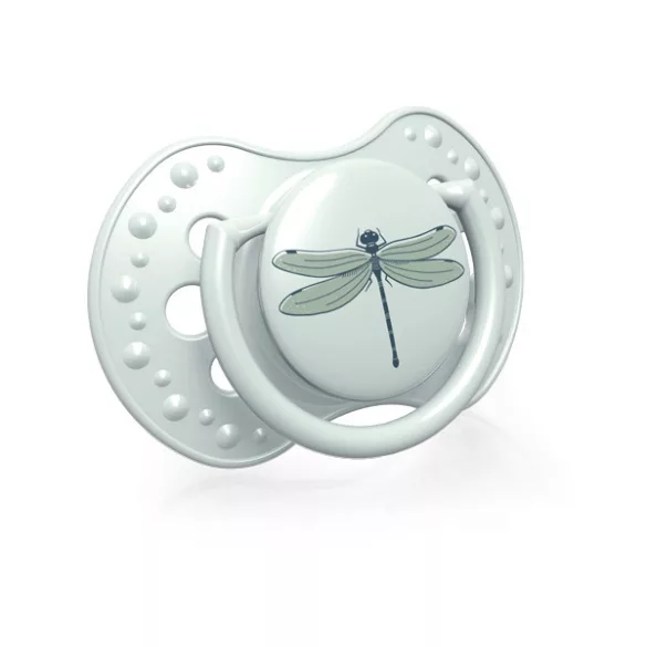 Lovi Dinamikus nyugtató cumi 2db (3-6 hónap) Botanic - Kék