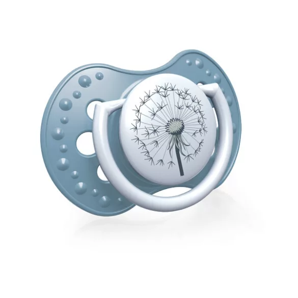 Lovi Dinamikus nyugtató cumi 2db (6-18 hónap) Botanic - Kék