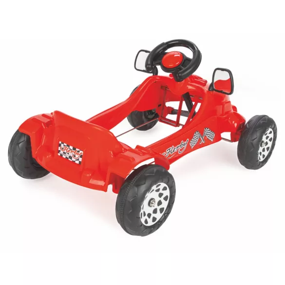 PILSAN HERBY pedálos kisautó gokart PIROS