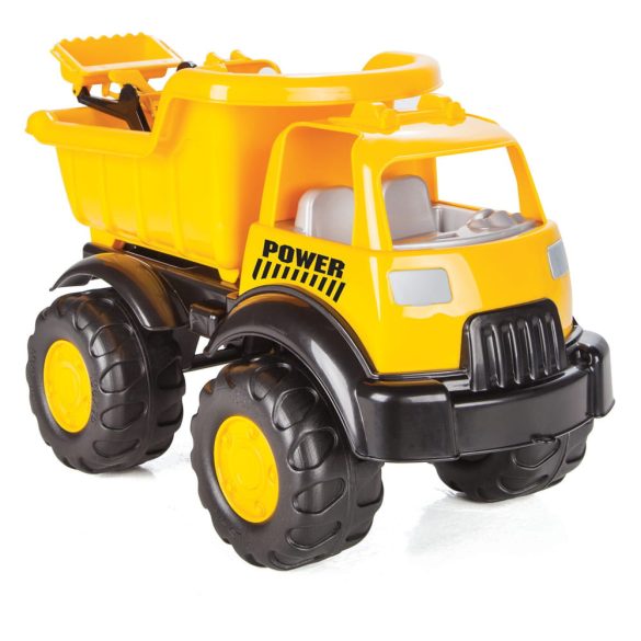 Pilsan buldózer teherautó sárga