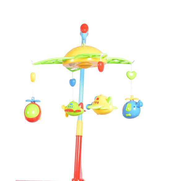 Moni Toys Bed zenélő forgó világítós