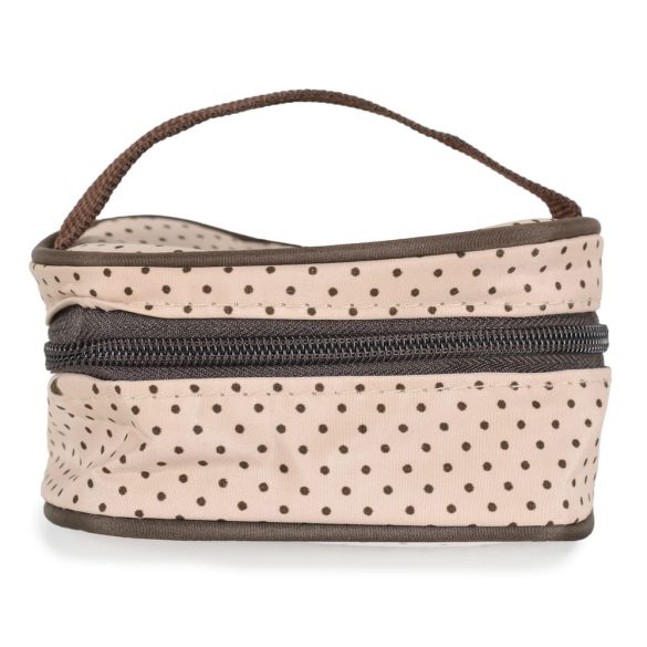 STELLA kismama táska 5dbos szett, pelenkázólappal BARNA/BÉZS