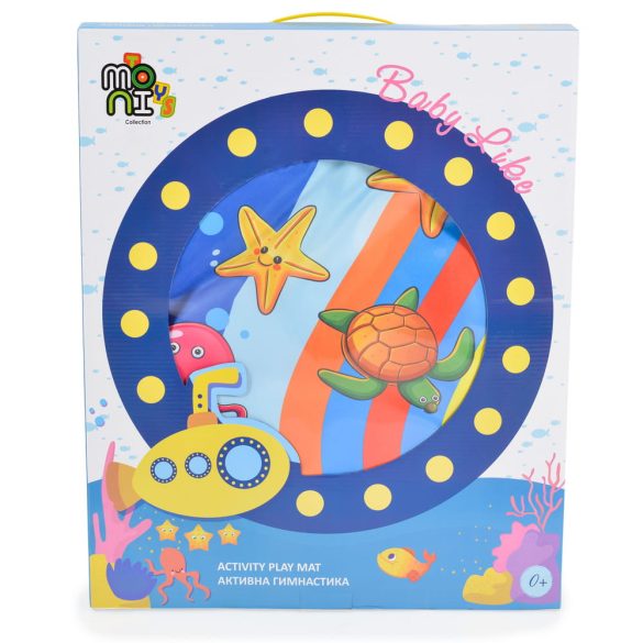 MONI játszószőnyeg BABY LIKE tengeri állatos játékhíddal