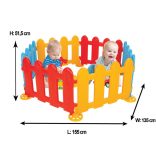 Pilsan kerítés/babakarám műanyag  SZÍNES