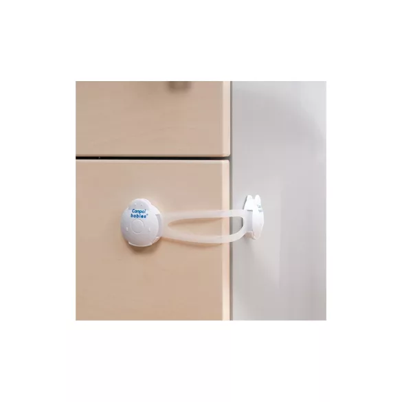 Canpol babies Biztonsági zár (hosszú) - Fehér