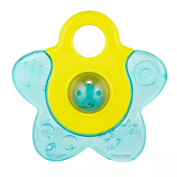 Canpol babies vízzel töltött csillag alakú rágóka csörgővel-Türkiz