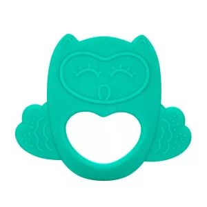 Canpol babies szilikon rágóka Bagoly-Zöld