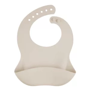 Canpol babies Szilikon előke zsebbel -krém