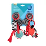 Canpol babies felakasztható plüss játék-Piros