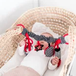 Canpol babies felakasztható plüss játék-Piros