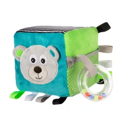 Canpol babies BEARS puha kocka érzékelővel-Grey