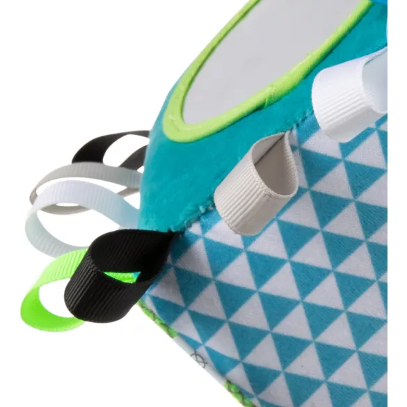 Canpol babies BEARS puha kocka érzékelővel-Grey