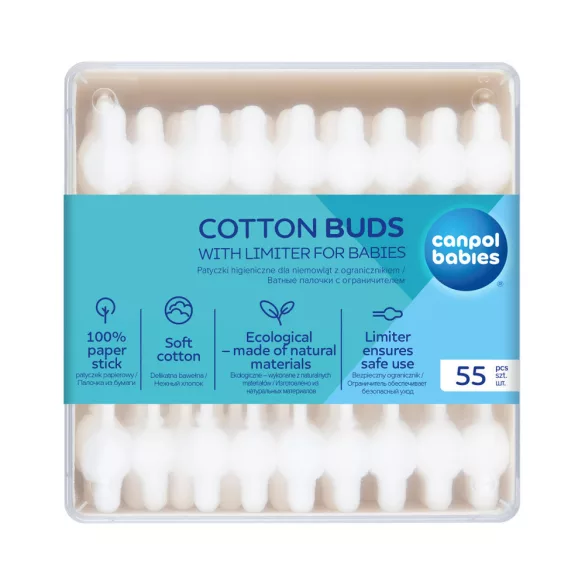 Canpol babies  Fültisztító pálcika 56db