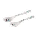 Canpol babies Melamin kanál Exotic Animals 2db. 9hó+ - Szürke