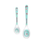 Canpol babies Melamin kanál Exotic Animals 2db. 9hó+ - Türkiz