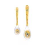 Canpol babies Melamin kanál Exotic Animals 2db. 9hó+ - Sárga