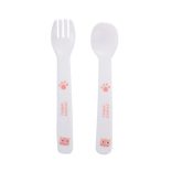 Canpol babies műanyag étkészlet 12+- Rózsaszín