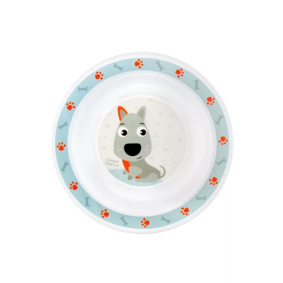 Canpol babies műanyag étkészlet 12+- Kék