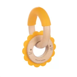 Canpol babies fa és szilikon rágóka-Lion