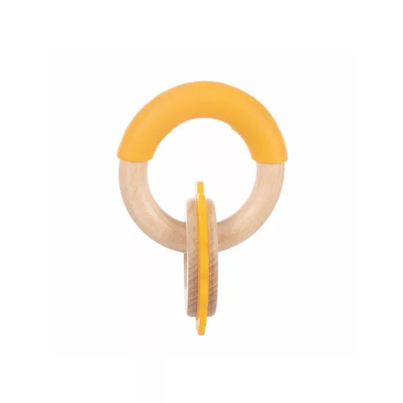 Canpol babies fa és szilikon rágóka-Lion