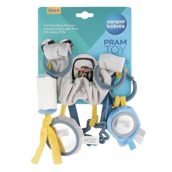 Canpol babies felakasztható plüss játék-Kék