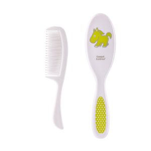 Canpol babies fésű és hajkefe-Green