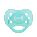 Canpol babies Szilikon szimmetrikus cumi 6-18hó PASTELS 1db-Zöld