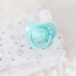 Canpol babies Szilikon szimmetrikus cumi 6-18hó PASTELS 1db-Zöld