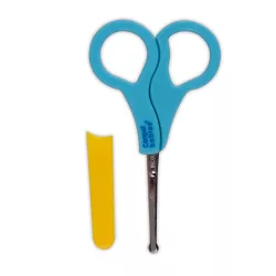 Canpol babies Kerek hegyű baba körömolló kupakkal-Blue