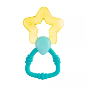 Canpol babies Magic wand vízzel teli rágóka és csörgő-Sárga