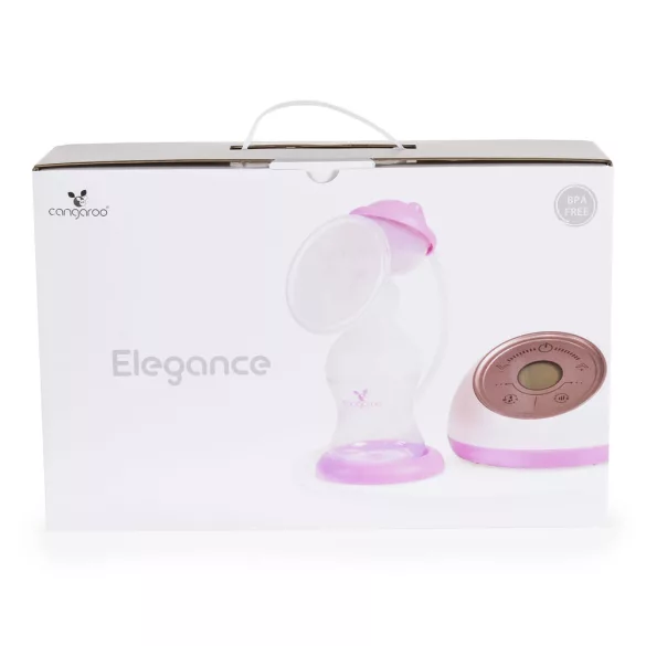 Cangaroo Elegance elektromos mellszívó 10 szint 1 tartállyal fehér/lila