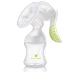   Cangaroo Snowdrop manuális mellszívó 1 cumisüveggel fehér