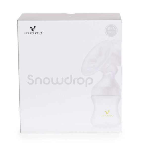 Cangaroo Snowdrop manuális mellszívó 1 cumisüveggel fehér