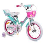 Bicikli BYOX CUPCAKE gyerek lány kerékpár 16-os méret TÜRKIZ