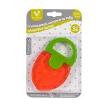 Cangaroo Duck szillikon rágóka eper pink