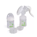 Cangaroo Delicate mauális mellszívó 2 cumisüveggel fehér