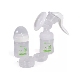   Cangaroo Delicate mauális mellszívó 2 cumisüveggel fehér