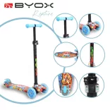 BYOX Rapture roller elöl dupla kerekes kék