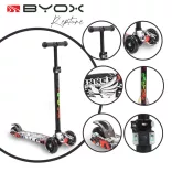 BYOX Rapture roller elöl dupla kerekes fekete
